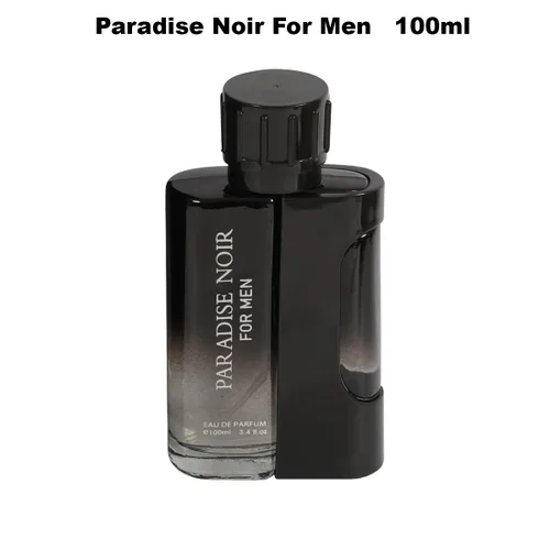 Miniatura 2 de Paradise Noir Perfume Eau De Parfum para hombre – Ambar Musky Woody Spicy Masculine Scent – 3.4 fl oz / 3.4 fl oz