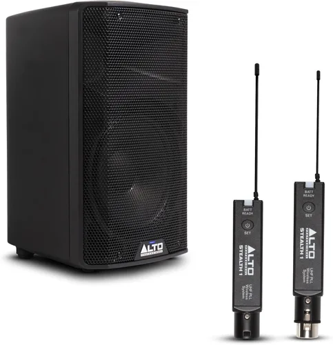 Miniatura 14 de ALTO TX408 350W 8" Altavoz PA alimentado con Bluetooth, mezclador de 2 canales, nivel de línea para DJs y músicos móviles, para lugares pequeños