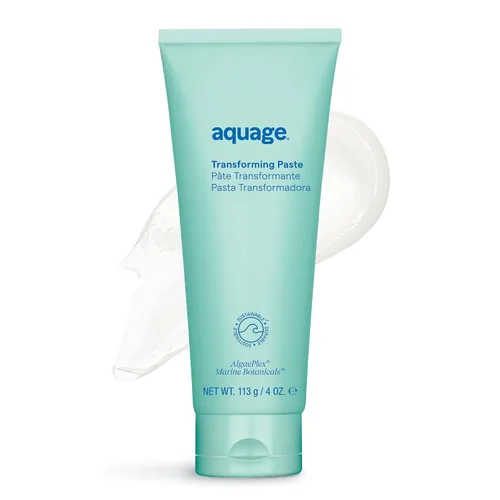 Aquage Transforming Paste - Pasta texturizadora para el cabello para mujeres y hombres, crema de peinado mate con sujeción flexible y definición