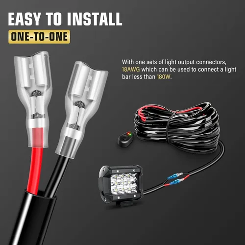 Miniatura 9 de SKYWORLD Barra de Luz LED de 22 pulgadas Recta 270W Combo de Foco e Inundación Barra de Luces Todo Terreno + 2PCS Pods LED de 4 Pulgadas 36W de Foco