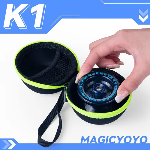 Miniatura 7 de Magicyoyo - YoYo K1-Plus con bolsa Yoyo + 3 cuerdas y guante Yo-Yo de regalo, K1 Responsive nueva versión, Azul