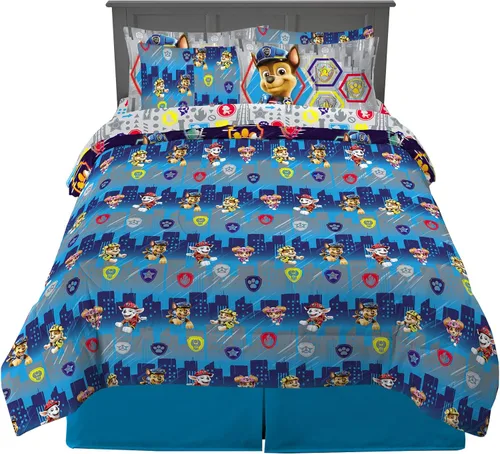 Miniatura 362 de Franco - Juego de edredón y sábanas supersuaves con funda, para niños, 7 piezas, tamaño matrimonial, Five Nights At Freddy's Cinco noches en Freddy's