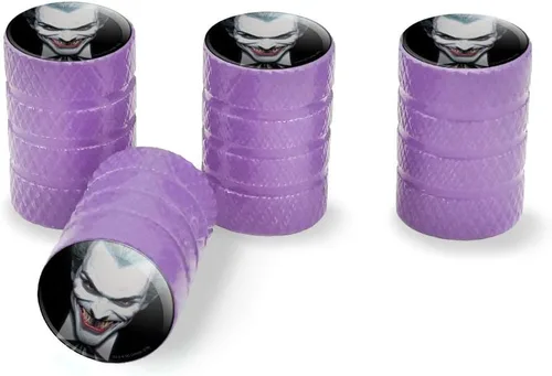 Miniatura 10 de GRAPHICS & MORE Batman Alex Ross Joker Head - Tapones de válvula de aluminio