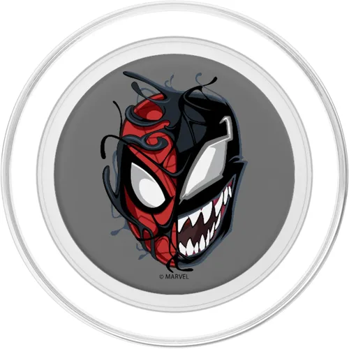 Miniatura 2 de Marvel Spider-Man Venom - PopSockets PopGrip: agarre intercambiable para teléfonos y tabletas PopSockets MagSafe PopGrip para iPhone