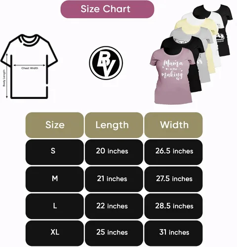 Miniatura 6 de BROOKLYN VERTICAL Camiseta de manga corta con cuello redondo y anuncio de embarazo de nueva mamá
