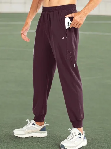 Miniatura 7 de NORTHYARD Pantalones deportivos para correr para hombre, ligeros, de secado rápido, para gimnasio, deportes activos, entrenamiento en pista