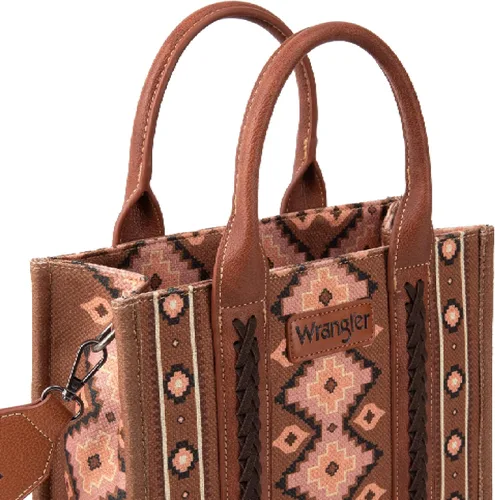 Miniatura 3 de Wrangler - Cartera para tarjetas de crédito para mujer, estilo bohemio, azteca, con bolsillo con cremallera