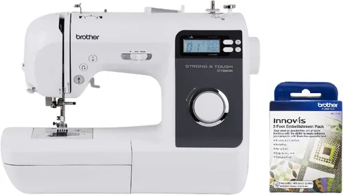 Miniatura 7 de Máquina de Coser Brother ST150HDH, Fuerte y Resistente, 50 Puntadas Incorporadas, Pantalla LCD, 9 Prensatelas Incluidos y Mesa Ancha para Máquina