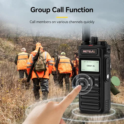 Miniatura 4 de Retevis Radio bidireccional RT86S de largo alcance, radio de emergencia Walkie Talkie con pantalla LCD, NOAA, alta potencia, radio de 2 vías GMRS