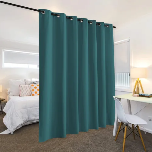 Miniatura 176 de RYB HOME - Cortinas extralargas de privacidad, para bloquear luz, de techo a suelo, para comedor, oficina, sala de estar, cine en casa, patio, 8.3