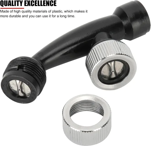 Miniatura 6 de DN15 - Boquilla de doble punta G1/2 pulgadas de repuesto para pulverizador de mochila, para jardín, patio trasero, patio, guardería, cubre más área