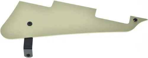 Miniatura 11 de KAISH Golpeador de guitarra LP anodizado de aluminio negro con soporte de acero inoxidable negro y tornillos de montaje de acero para USA Les Paul