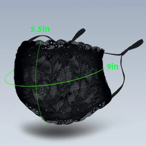 Miniatura 6 de Pañuelo de tela de algodón suave, protector de media cara, pasamontañas unisex de cachemira, negro 1, negro y negro 1)