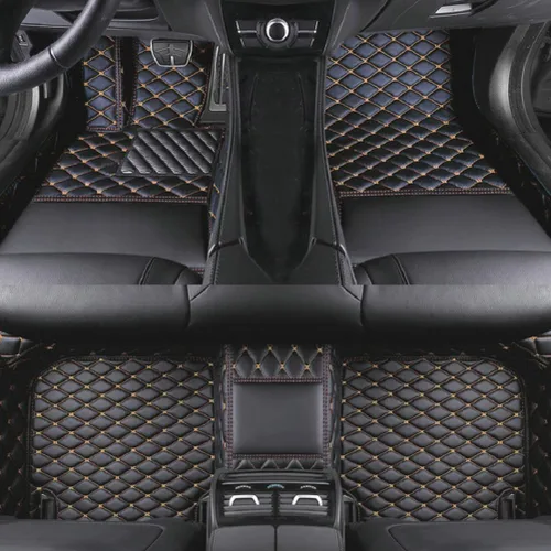 Tapete personalizado para automóvil, adecuado para el 98.88% de sedán, SUV, automóvil deportivo, camión, envolvente completo, forro de cuero