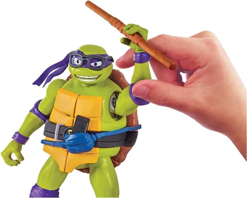 Miniatura 3 de Teenage Mutant Ninja Tortugas: Mutant Mayhem 5.5" Donatello Deluxe Ninja Shouts Figura por Playmates Toys