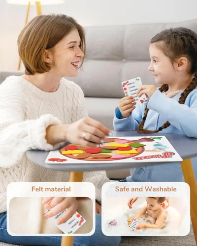 Miniatura 3 de CHEFAN Juguetes para niños pequeños, juguetes de aprendizaje de números para niños pequeños, juegos de matemáticas preescolares, manipuladores