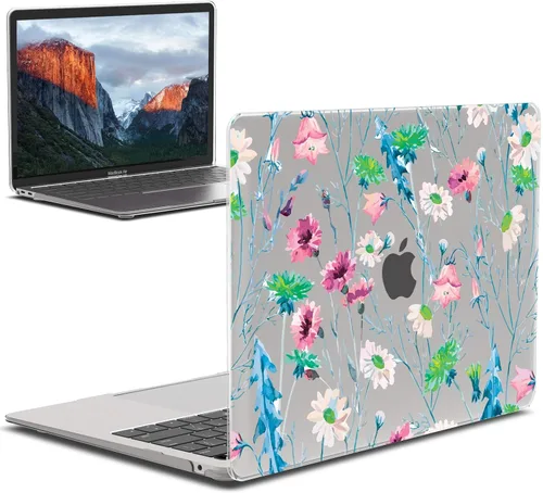 Miniatura 17 de IBENZER Carcasa rígida para MacBook Air de 13 pulgadas, 2020, 2019, 2018, nueva versión A2179, A1932, carcasa rígida para Apple Mac Air 13 Retina