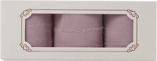 Miniatura 9 de MEEDEE Cinta de Gasa Deshilachada Rosa Empolvado de 2 Pulgadas Cintas de Gasa con Flecos Cintas Rosa Empolvado para Manualidades Cinta de Gasa