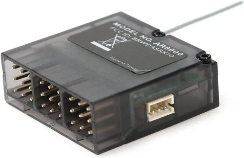 Miniatura 9 de Receptor RC de velocidad rápida para espectro AR8000 8CH DSM2 DSMX DX7 DX8 DX9 DX18