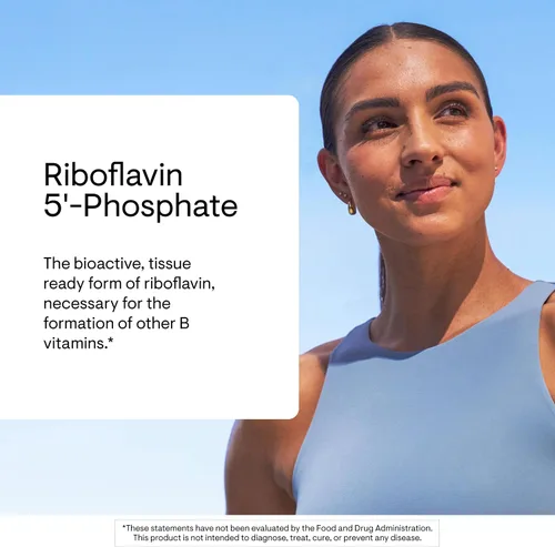 Miniatura 3 de THORNE - Riboflavina 5'-Fosfato - Forma bioactiva de vitamina B2 para apoyo de metilación* - 60 Cápsulas