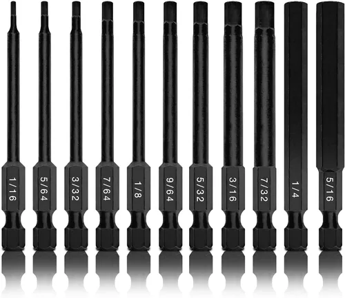 Miniatura 20 de NEIKO 10048A Juego de Brocas de Seguridad de 100 Piezas Acero Cr-V Adaptadores de 1/4 de Pulgada Phillips Ranurado Hexagonal Torx Star A Prueba