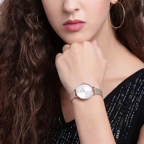 Miniatura 8 de Skagen Anita - Reloj casual de malla de acero de cuarzo para mujer
