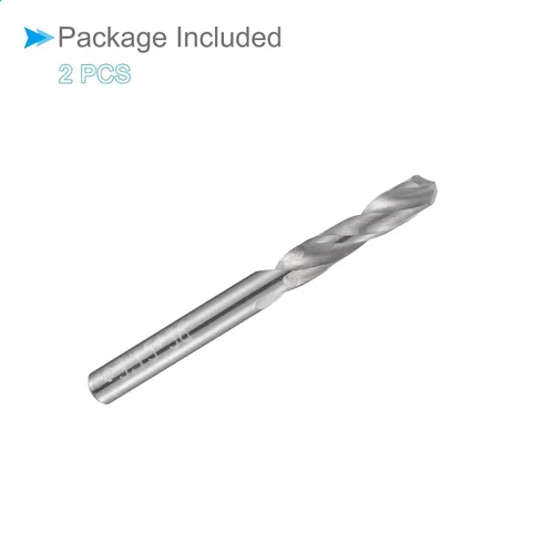 Miniatura 6 de Brocas de carburo sólido, 0.104 in de diámetro, brocas de precisión de carburo de tungsteno K35