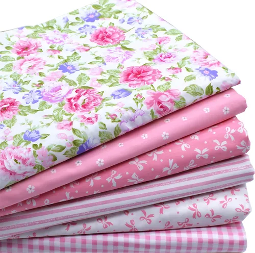 Miniatura 8 de iNee Paquetes de tela para acolchar con diseño floral verde, tela de coser para acolchar y manualidades, 18 x 22 pulgadas (floral verde)