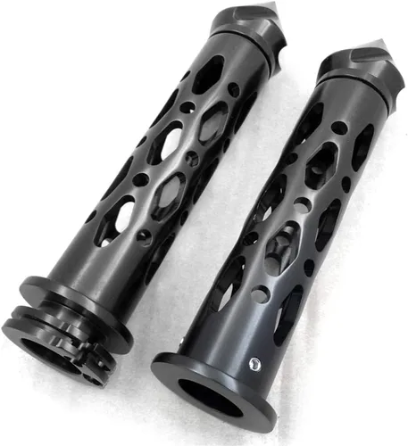 Miniatura 6 de SMT-CNC 7/8 '' extremos de barra de púas Empuñaduras compatibles con Suzuki GSXR Hayabusa Yamaha FZR YZF 600 R1 R6 motocicleta [B012HTOFI4]