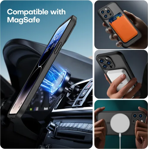 Miniatura 4 de ImpactStrong Protector Magnético Diseñado para Funda iPhone 13 [Protección de Cámara] [Probado contra Caídas de Grado Militar]