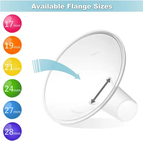 Miniatura 8 de Nenesupply Piezas de bomba Bridas de 0.748 in compatibles con Medela Brida Brida Válvula Conector de membrana Compatible con Conector Personalfit No