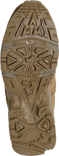 Miniatura 4 de Rothco Botas de despliegue de entrada forzada con cremallera lateral - Botas de uniforme táctico de 8 pulgadas - AR 670-1 marrón coyote - 9 regular