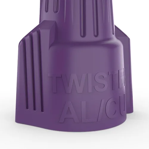 Miniatura 6 de IDEAL 30-1765S Twister Al/Cu - Conector de cable, 65 - morado, 1 libra (paquete de 10)