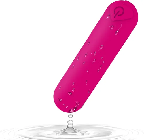 Miniatura 4 de Mini masajeador eléctrico de mano para espalda, impermeable, silencioso, masajeador portátil para espalda, cuello, hombro, cuerpo, color rojo rosa