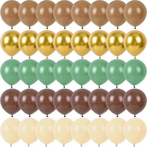 Miniatura 26 de RUBFAC 65 piezas de globos de 12 pulgadas, kit de globos rojos, negros y blancos con confeti y cintas para cumpleaños, bodas, baby shower, Negro