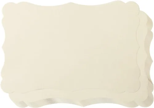 Miniatura 21 de Paquete de 50 tarjetas de kraft en blanco de cartulina gruesa marrón, tarjetas de felicitación para manualidades, tarjetas de regalo, menús, baby