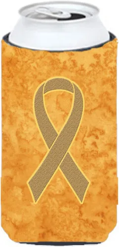 Miniatura 36 de Caroline's Treasures AN1203CC - Cinta amarilla para sarcoma, hueso o vejiga para concientización sobre el cáncer de lata o botella, enfriador
