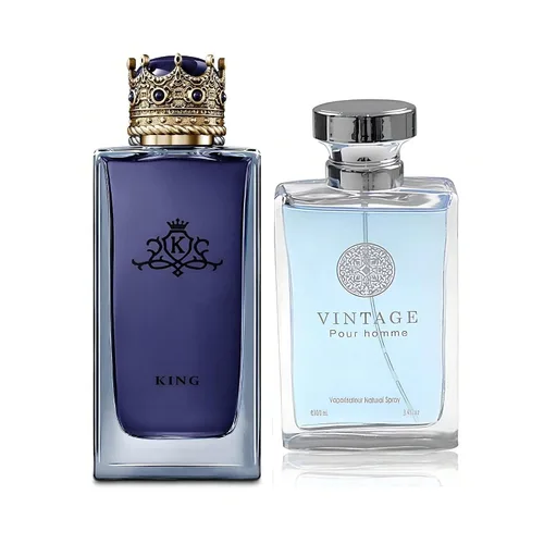 Miniatura 9 de King&1 Billion Lucky Men Colonia Set Eau De Parfum Spray para hombres, notas afrutadas enriquecidas por una fuerte fragancia a base de madera, ideal