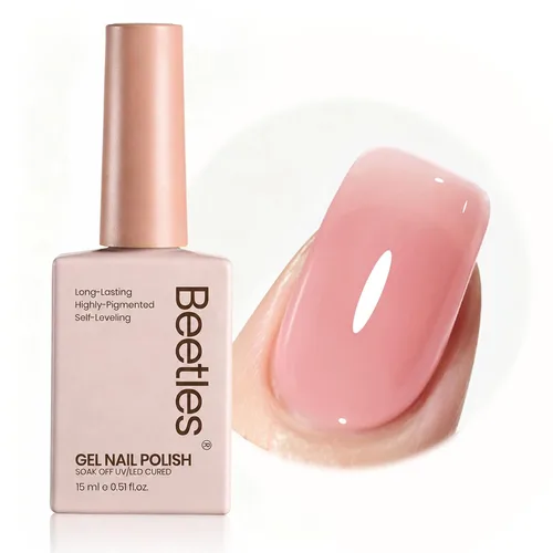 Miniatura 43 de Beetles - Esmalte de uñas de gel Periwinkle, 0.5 onzas líquidas, color azul ensueño pastel, malva, lila, azul real, aguamarina, lavanda, primavera