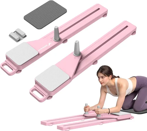 Miniatura 9 de MERACH Pilates Board, Multifunctional Abdominal Plate, Detachable Ab Trainer Machine with Anti-Slip and Quiet Design, Portable Pilates Reformer for