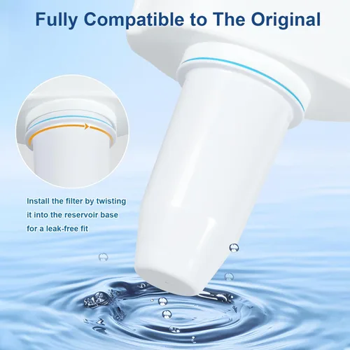 Miniatura 5 de Reemplazo del filtro de agua de 5 etapas mejorado para jarra y dispensador cero, reduce el plomo, cromo, PFOA y PFOS, compatible con ZR-001, ZR-004