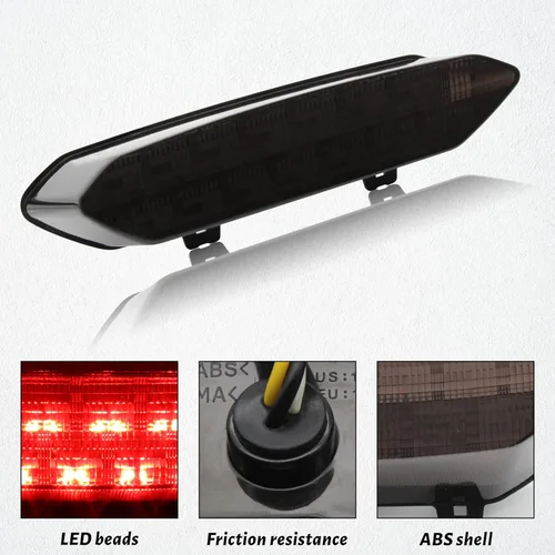 Miniatura 3 de Luces traseras LED ahumadas de freno para Raptor, luz trasera de freno para Yamaha Raptor 700R 700 2006-2018 / YFZ450R YFZ450X YFZ 450R 450X 450X