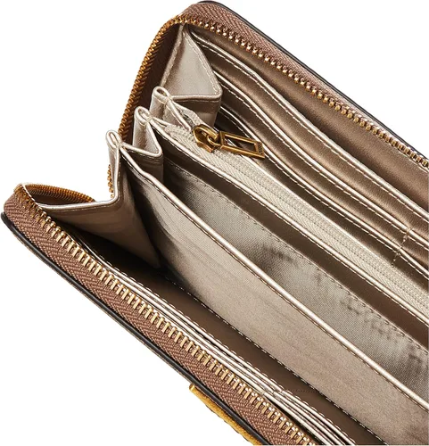 Miniatura 4 de GUESS Cartera grande con cremallera para mujer Noelle