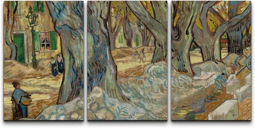 Miniatura 137 de Lienzo decorativo para pared - cuadro con estampado Giclée para decoración del hogar Noche estrellada sobre el Ródano