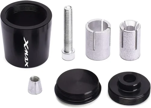 Miniatura 5 de Motorcycle Motorcycle Handle Bar End Weight Handlebar Grips Cap Anti Vibration Silder Plug for XMAX300 XMAX400 X-MAX 125 250 300 400 Handle end Blue