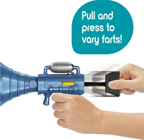 Miniatura 3 de Mattel Minions Tiny Toot Fart Toy Blaster, accesorio de juego de rol con mecanismo de disparo para variar el sonido