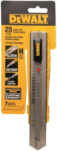 Miniatura 3 de DEWALT Cúter, Cuchilla Desmontable Simple, 1 pulgada (DWHT10045)