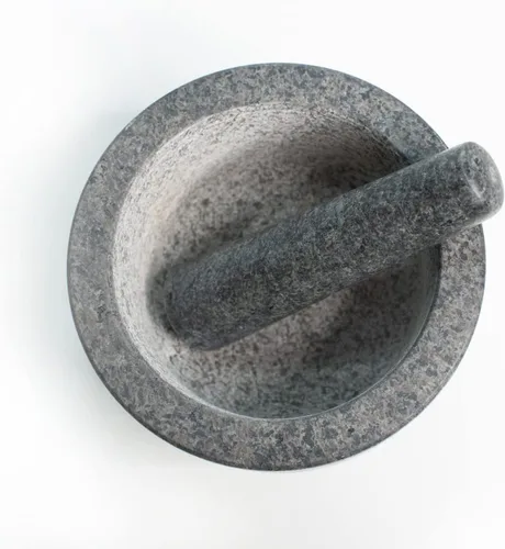 Miniatura 6 de Cilio by Frieling Goliath - Juego de mortero y mortero de granito natural, molinillo para especias y semillas, 5 pulgadas de alto - Molinillo