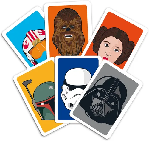 Miniatura 4 de Top Trumps Match Star Wars The Crazy Cube Game, juega con 15 de tus personajes favoritos de Kylo Ren, Boba Fett, Chewbacca, Darth Maul