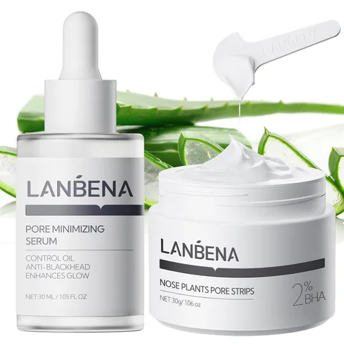 Miniatura 14 de LANBENA Removedor de puntos negros - Mascarilla para nariz y cara, kit de eliminación de puntos negros, 1.05 onzas
